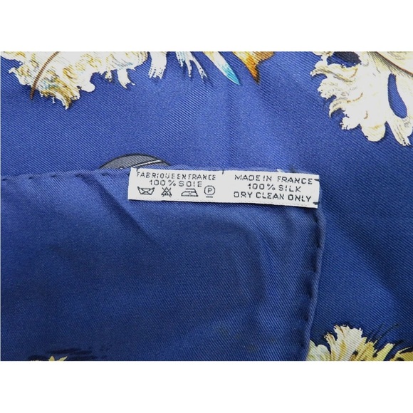 Hermes Silk Scarf with Nautical Motifs - Picture 11 of 12